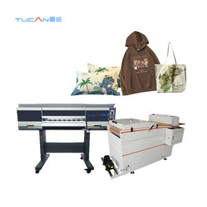 Agitador de polvo DTF con horno, máquina de 60cm y 24 pulgadas <span class=keywords><strong>para</strong></span> impresora Dtf, película de impresión de camisetas, máquina agitadora automática de transferencia de calor - Product Image 6