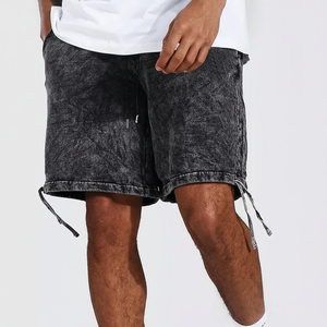 Shorts de lavage à l'acide en plein air respirants à séchage rapide de haute qualité Shorts de lavage à l'acide pour hommes vêtements d'entraînement - Product Image 1