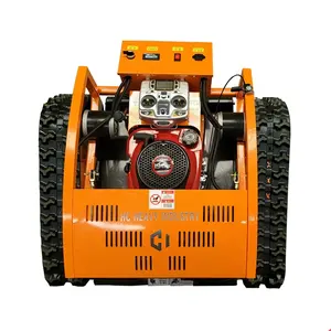 Popüler olağanüstü kalite sıfır dönüş traktör gaz paletli çim biçme makinesi makinesi/Robot çim biçme makinesi