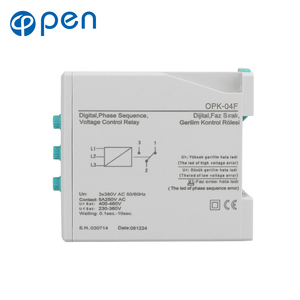 מעל תחת ממסר בקרת מתח עם <span class=keywords><strong>3</strong></span> x3 ספרות הוביל הגנה רצף ac220v תלת פאזה - Product Image 6