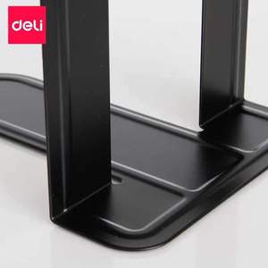 Deli Metal Bookend 152mm S Size Steel Book Holder For Student Library Use - Product Image 5