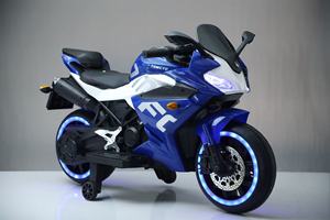 Moto <span class=keywords><strong>de</strong></span> <span class=keywords><strong>course</strong></span> rechargeable pour enfants, moto électrique à deux roues avec roues en EVA, pour la conduite des enfants - Product Image 3