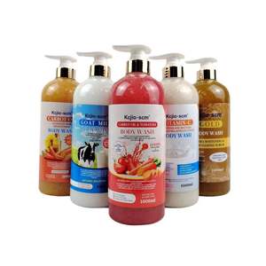 Gel douche liquide à la niacinamide biologique en gros, 1000 ml, parfumé, blanchissant puissant, améliorant la rugosité, lavage corporel - Product Image 6