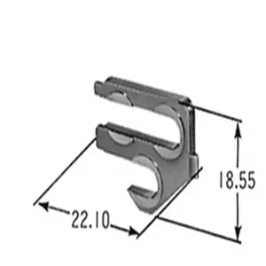 Yazaki connector 7157-6730 automotive connector connector accessories lock plate clip