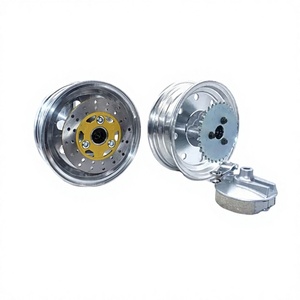 SWICOO Jante en aluminium robuste et durable de 8 pouces pour <span class=keywords><strong>Honda</strong></span> Monkey Z50 Z50R Z50J Skyteam Gorilla - Product Image 1