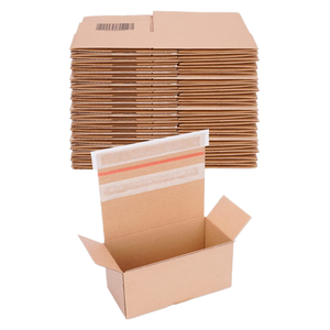 Caja de Envío de Cartón Corrugado Reciclable y Ecológica, Embalaje de Alta Resistencia con Asa y Cierre Magnético - Product Image 5