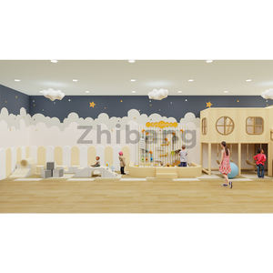 Assurez la sécurité maximale avec des équipements de terrain de jeu intérieur pour enfants doux et conformes aux normes ASTM, conçus pour les enfants énergiques dans les jardins d'enfants. - Product Image 4