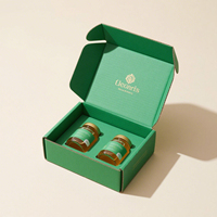 Boîte en papier pour pot de miel de luxe sur mesure SHIRUN PACKAGE, emballage nutritionnel, boîte artisanale, capsule, emballage sain