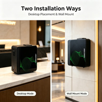 Diffuseur d'arômes électrique intelligent pour la maison, 1000 ml, métal haut de gamme, sur pied, double liquide, grande capacité, pour hôtels commerciaux, silencieux 30 dB