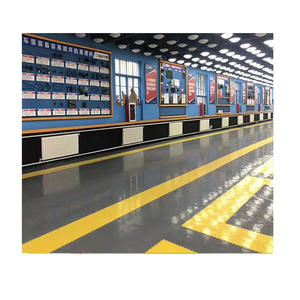 100% PVC Verrouillage Garage Vinyle Revêtement de sol Durable En Plastique Atelier Carrelage - Product Image 3
