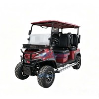 Voiturette de golf électrique de luxe hautement personnalisable pour 4 personnes, tout-terrain, homologuée pour la route, Club Car