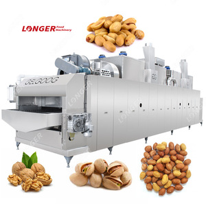 LFM Suppliers Electric Gas Walnut Peanut Roaster Industrial Pistachio Nuts Roasting Machine