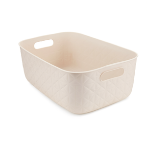 Cesta plastica riciclata (38x29x14,5cm) SOFTEX Bianco gesso K258717 - Product Image 2