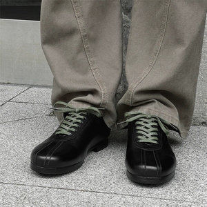 Scarpe Casual da Uomo e Donna Stile Retrò con Lacci Nere Taglia Grande per Allenamento e Passeggio - Product Image 3
