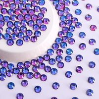 Strass en verre à dos plat super brillants et écologiques Preciosa, 16 facettes, pour nail art, sacs, chapeaux, accessoires, bricolage, cristaux colorés