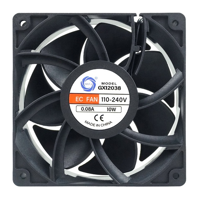 GX12038 110-240VEC 3800RPM 10W 4 Inch 120x120x38mm Fan Automatic Double Ball High Speed Longer Life Axial Flow Fan Cooling Fan