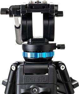 Trípode de Video <span class=keywords><strong>Benro</strong></span> KH26P con Cabezal |   Deslizamiento Continuo de Panel |   Capacidad de Carga de 5 kg - Product Image 3