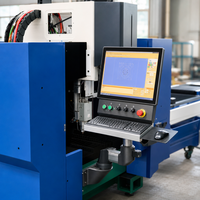 JINDAJIN 6075 Máquina de Corte Láser de Fibra CNC de 3000W para Tubos Metálicos, Cortadora Láser Automática Digital de Alta Velocidad para Fábrica/Taller
