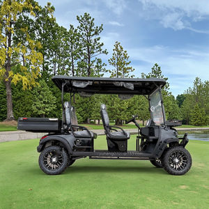 In De Fabriek Vervaardigde Elektrische Golfkarretjes Ce Gecertificeerd 60V-72V 3-4 Zitplaatsen 4 Nieuwe Jachtkarren Landbouwbedrijf Levering Vracht - Product Image 6