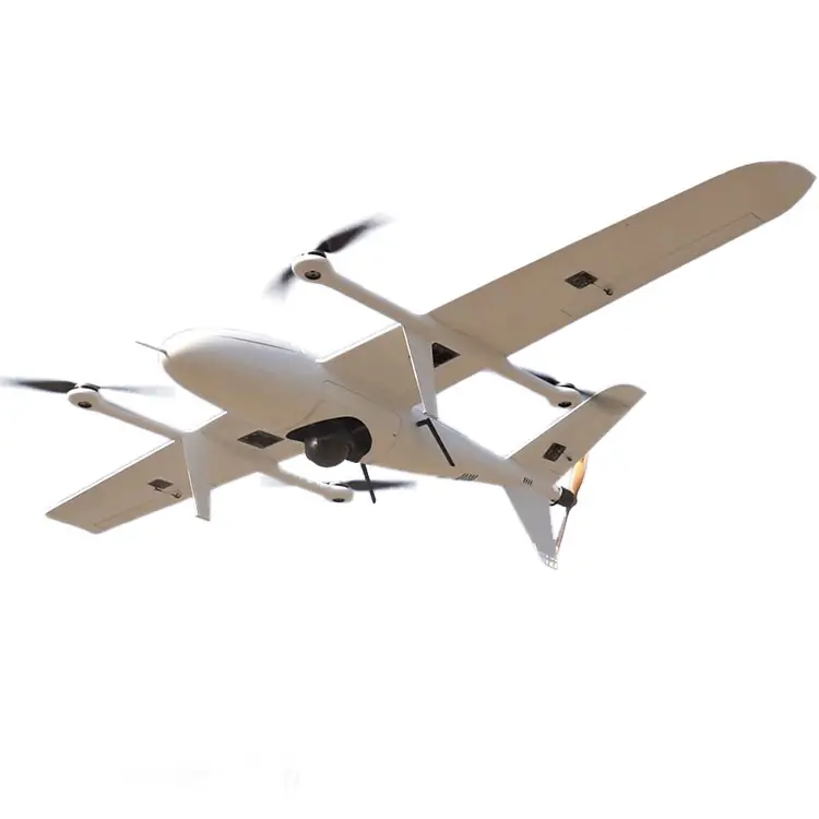 Foxtech AYK-250 Industrial Heavy Load Payload Survey Surveillance Reconnaissance VTOL Frame Fixed Wing Mapping Drone UAV