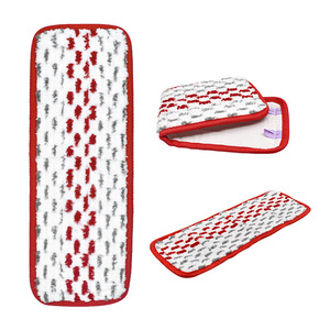 Compatible con O-Cedar Xunyijie, fregona plana de repuesto, tela de chenilla, mango de escritorio sostenible, cabezal giratorio de escurrido automático - Product Image 1