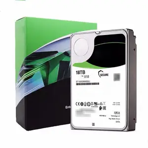 उच्च गुणवत्ता आंतरिक HDD के 3.5 इंच SATA हार्ड ड्राइव नई इस्तेमाल किया 12 Gb/s 7.2K हार्ड डिस्क ड्राइव 2TB 16 TB ST18000NM000J SATA HDD 18 TB