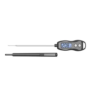 Long Probe Temperature Digital Instant Read BBQ Grilling Meat Thermometer For Cooking With Probe Case