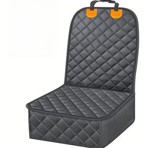Cojín de coche Oxford sólido ecológico antideslizante para mascotas para perros y gatos-asiento trasero antisuciedad y uso de maletero correas ajustables para todas las estaciones - Product Image 5