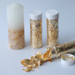 Bougies parfumées en feuille d'or de vente chaude pour Noël et les mariages - Product Image 3