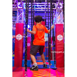 Parcours personnalisé avec obstacles en balles en plastique, jeu américain, Junior <span class=keywords><strong>Ninja</strong></span> Warrior - Product Image 6