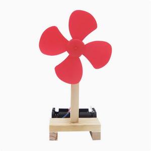 Kit <span class=keywords><strong>de</strong></span> Matériel pour Expériences Scientifiques Simples pour Enfants - Ventilateur Électrique en Plastique - Jouet Technologique pour Élèves - Production Ludique - Product Image 6