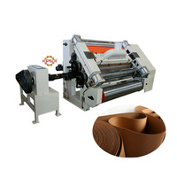 Corrigeuse automatique haute vitesse à simple face pour la fabrication de boîtes en carton ondulé multi-ondulations