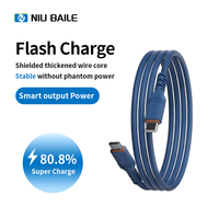 Tragbares Magnetisches Typ-C Schnellladekabel mit Selbstaufwickelfunktion - 20m Nylonkabel für Android & iPhone Computer Smartphone