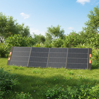 Chargeur solaire portable et pliable et station d'alimentation pour le camping, les bateaux et les situations d'urgence