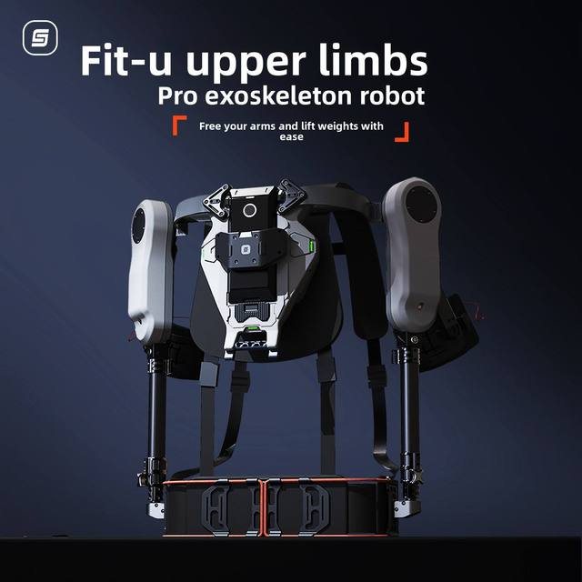 Intelligent FIT-U PRO Electric Upper Limb Exoskeleton | Dual-Arm Shoulder Support for Heavy Lifting & Sustained Arm Elevation