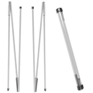Conector Metálico Triple Resistente, Diseño Plegable, Barra de Alineación de Golf de 110 cm con Embalaje en Tubo, Palo de Apuntar de 3 Secciones - Product Image 4