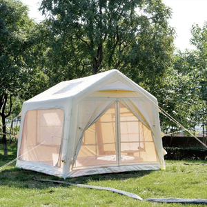 Tienda de Campaña Inflable Impermeable de Tela Oxford, Conjunto Completo, Individual, para Varias Personas, de Apertura Rápida, para Campamento al Aire Libre - Product Image 1