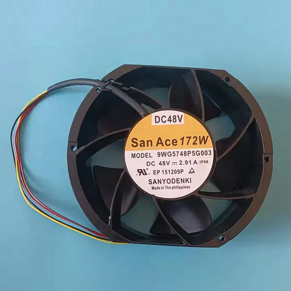 Nieuwe Originele Sanyo 9WG5748P5G003 48V 172X150X51Mm San Ace 172W 9WG Aluminium Splash Proof inverter Koeren Fan