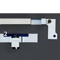 Kit d'outils de calage moteur pour Ford 1.5L 3 cylindres Duratec, réglage précis, outils métalliques, rangement en mousse