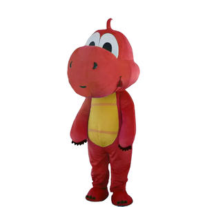 드래곤 만화 캐릭터 전신 의상 머리 덮개 공룡 그림 성능 프로모션 마스코트 의류 - Product Image 4