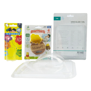 Tùy Chỉnh Treo Vỏ Sò Bao Bì Vỉ Với In Chèn Thẻ Vật Liệu Tái Chế UV In Ấn PVC Hộp Nhựa - Product Image 4