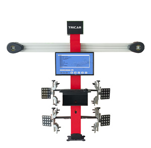 Tricar CE chứng nhận Ngân Sách thân thiện với xe liên kết máy 3D Bánh Xe liên kết máy chính xác nâng thiết bị cho xe liên kết - Product Image 1