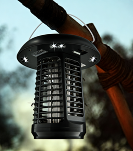 Lámpara Mata Insectos Recargable Ecológica con LED UV <span class=keywords><strong>Solar</strong></span> para Control de Plagas, Trampa para Mosquitos y Moscas, Cobertura de 50-100 m² - Product Image 5