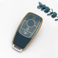 Accessoires Auto TPU clé de voiture couverture à distance coque souple clé adaptée pour Mercedes Benz E-CLASS S--CLASS A-CLASS C-CLASS G-CLASS
