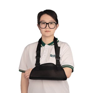 Forearm <b>Sling</b> Mesh Breathable Adjustable Adult Arm Fixation Strap <b>Shoulder</b> Neck Brace - Product Image 1