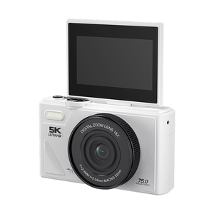 5K Ultra HD Digital Camera, 180. <b>Shooting</b> Angle, Flip Screen, 18x Zoom, WiFi, Autofocus. Suitable for Beginners DC1807 1)5K Ultr - Product Image 2