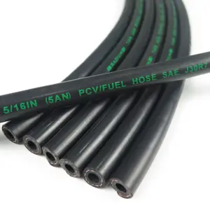 Fuel Rubber Hose to transfer diesel gasoline petrol oil SAE J30 R7 High aging resistance Used in fuel system smooth body BUS