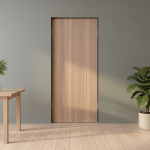 Venta al por mayor: Puerta corredera oculta <span class=keywords><strong>sin</strong></span> rieles de MDF HPL, estilo moderno y popular, <span class=keywords><strong>sin</strong></span> cerradura, tipo granero, de madera. - Product Image 1