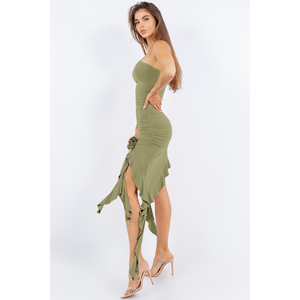 ชุดมินิเดรสแบบไร้สายรัดไหล่ของอลิซ - Product Image 1