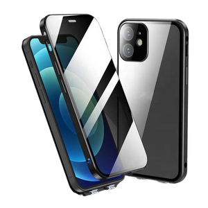 เคสโทรศัพท์กันกระแทกแบบโลหะพร้อมฟิล์มกระจกสองชั้นป้องกันการสอดแนม 360 องศา สำหรับ <span class=keywords><strong>iPhone</strong></span> 17 16 15 <span class=keywords><strong>14</strong></span> 13 <span class=keywords><strong>Pro</strong></span> <span class=keywords><strong>Max</strong></span> พร้อมฟิล์มกันรอยแบบป้องกัน<span class=keywords><strong>ค</strong></span>วามเป็นส่วนตัว - Product Image 1